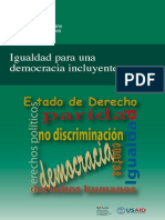 Igualdad Democracia Incluyente- USAID ASDI