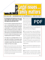 Legal Issues and Family Matters Number 003 July 16 2008