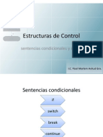 Estructuras de Control