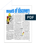 Modes of Discovery