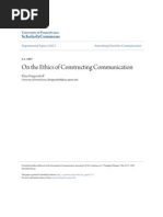 Krippendorf (1985) - The Ethics of Constructing Communication
