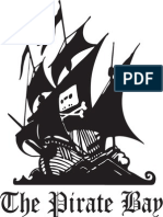 The Pirate Bay Logo Black PDF
