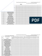 Lista de Asistencia Del 3b