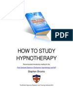 How To Study Hypnotherapy - Stephen Brooks