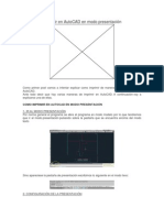 Imprimir en AutoCAD en Modo Presentación