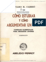 Colección Práctica ABELEDO PERROT (Cómo Estudiar y Cómo Argumentar Un Caso)