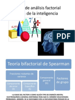 Teorías de análisis factorial sobre la inteligencia: Spearman, Thurstone, Gardner, Cattell, Horn y Carroll