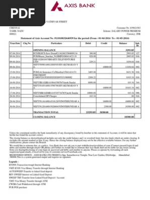 Account Statement
