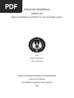 Download Makalah Psikologi Pendidikan Implikasi Perbedaan Individu by Rizky Argiawan SN223437248 doc pdf