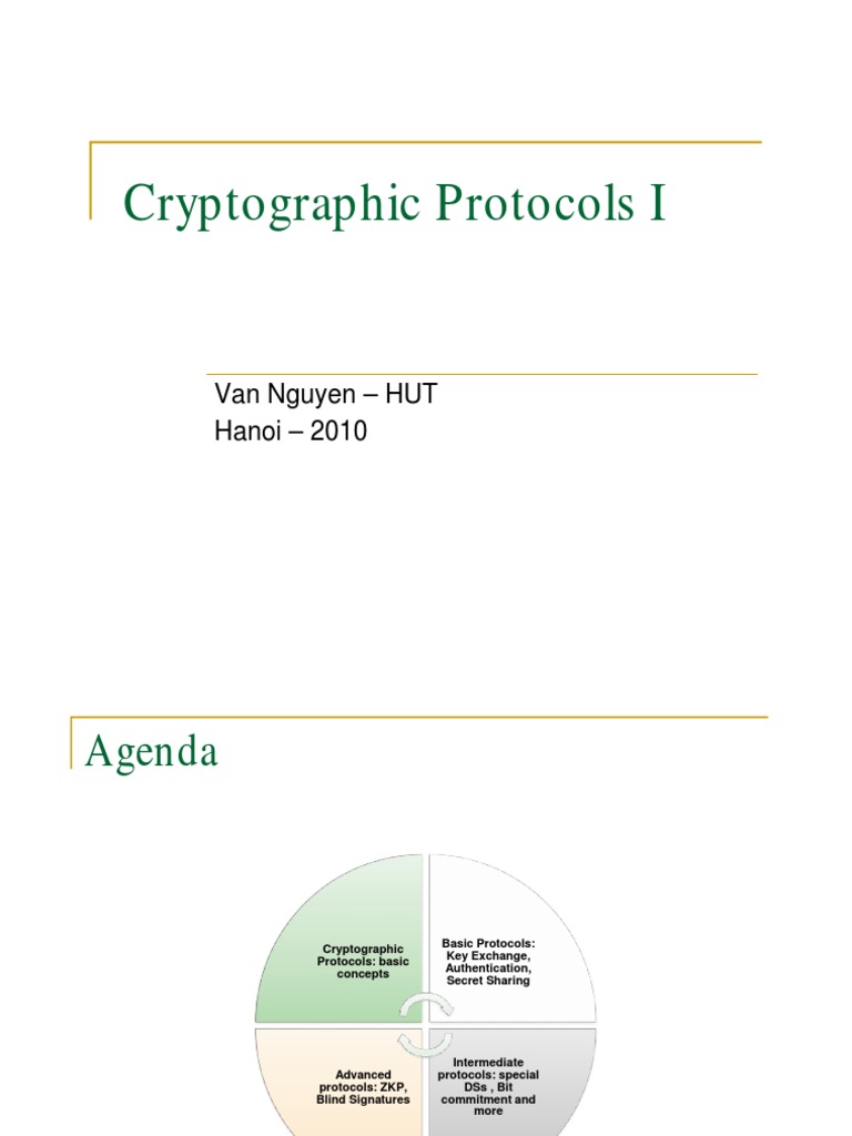 Overview of Cryptographic Protocols | PDF | Social Science | Law