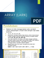 Array (Larik) 2014