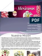 Presentación Flores Mexicanas