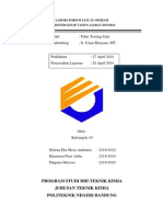 Modul: Filter Testing Unit Pembimbing: Ir. Umar Khayam, MT