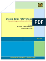 Energía Solar Fotovoltaica