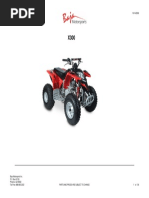 X300 National Extreme 300cc Atv (VIN PREFIX RKKE) Parts Manual