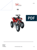 X300 National Extreme 300cc Atv (VIN PREFIX RKKE) Parts Manual