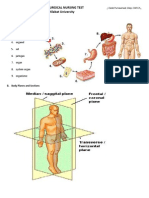 Riview Medical Surgical Nursing Test Faculty of Nursing, Klabat University