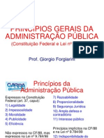 Princípios e Atos da Administração Pública segundo a Constituição e Lei no 9.784