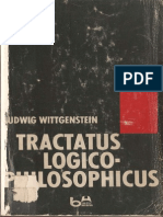 Tractatus Lógico-Philosophicus. Ludwig Wittgeinstein