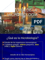 Historia de La Microbiologia
