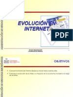Evolucion en Internet