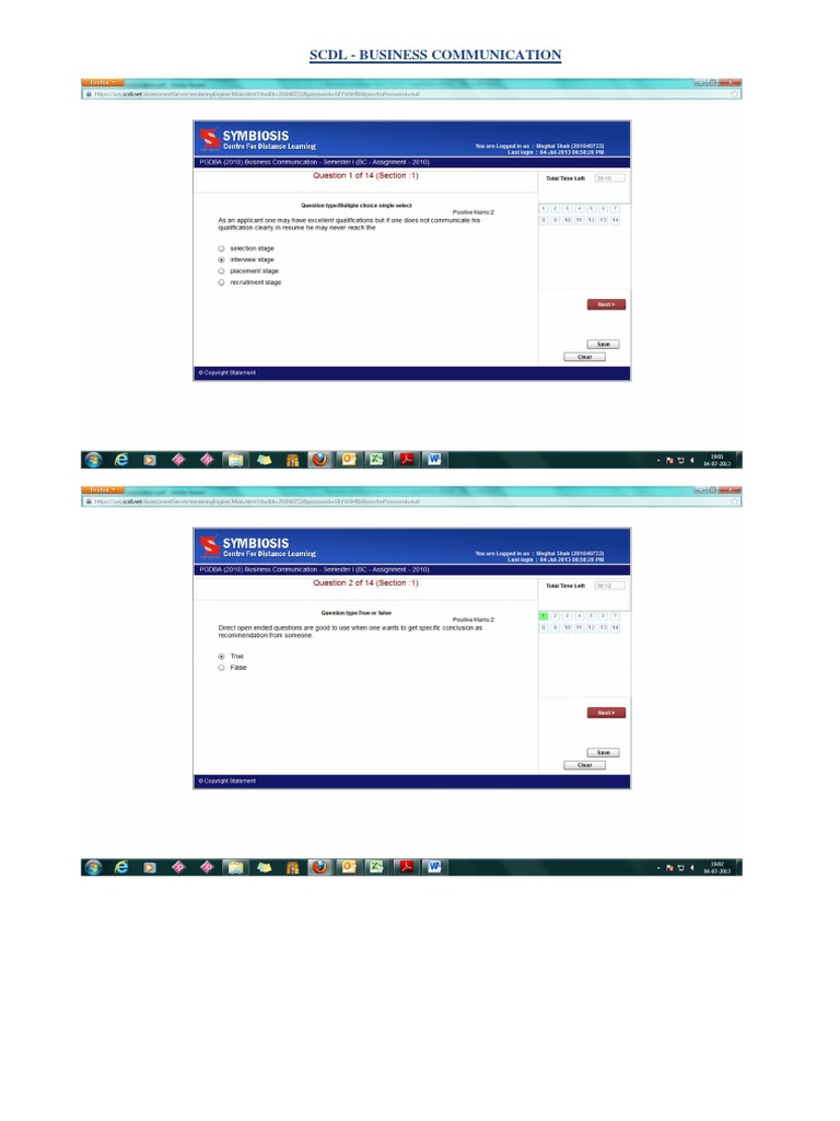 SCDL Business Communication Guide | PDF
