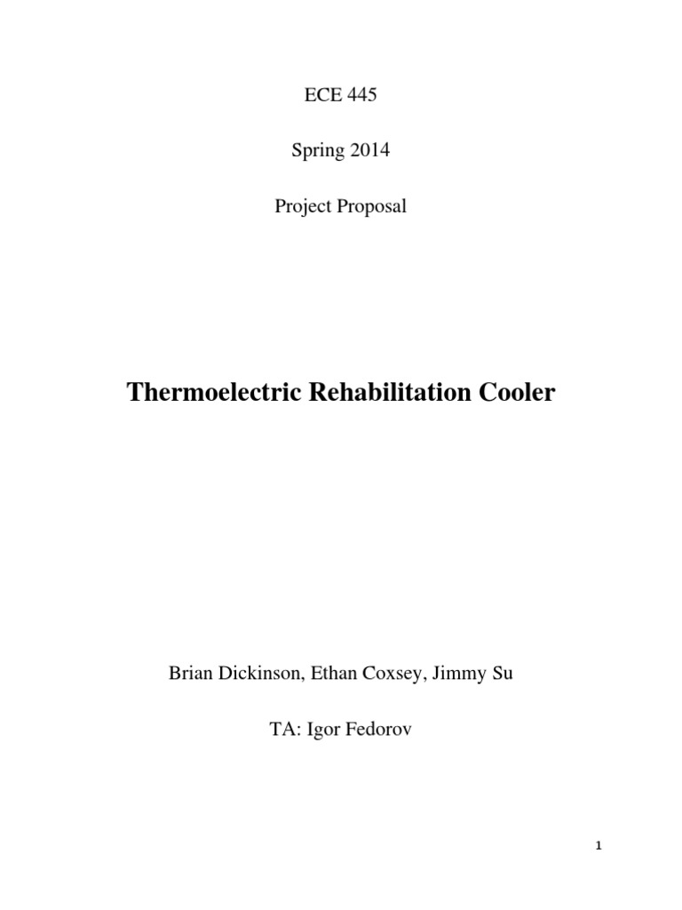 Project12 Proposal | PDF | Technology & Engineering