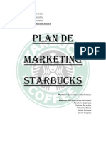 Plan de Marketing Starbucks