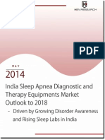 India Sleep Apnea Diagnostic and Therapy Equipments Market Report