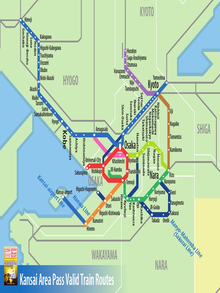 Kansai Route Map | PDF