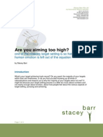 Target Setting - Stacey Barr