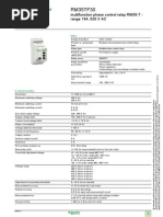 Schneider Electric RM35TF30 Datasheet