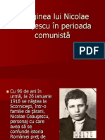 Imaginea Lui Nicolae Ceausescu in Perioada Comunista