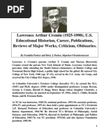 Download Cremin Lawrence Arthur 1925-1990 US Educational Historian bfparkerfrontiernetnet by 63heritage SN22347995 doc pdf