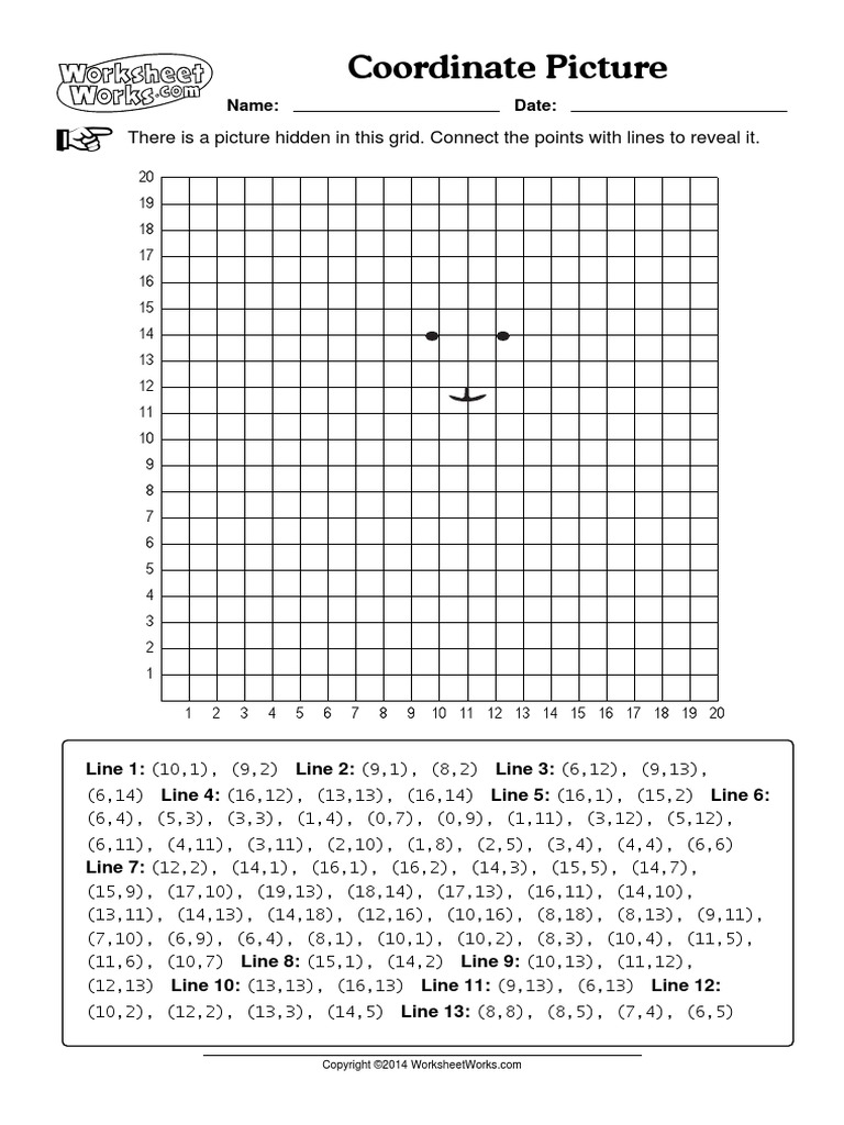 Uncategorized Worksheet Works.com worksheetworks coordinate picture 4 pdf