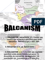 Balcanismmirunadanes