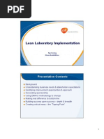 Lean Laboratory Implementation - Ivy Leung