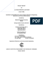 Report on Dtmf Based Land Rover