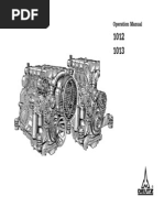 Deutz 1012 1013 Operation and Maintenance Manual