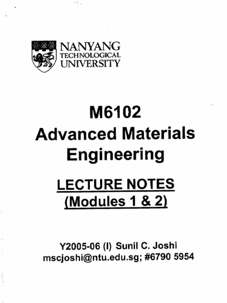 Advance Engineering Materials | PDF