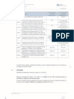 Apendix C Contract Schedule Option 2 DHP Prepaaratory Works, Transmission Line