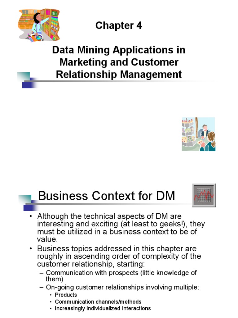 Data Mining in Marketing & CRM | PDF