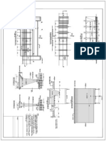 Plan and section of dam