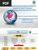 Download Paparan Kebijakan Akreditasi RS- 27 Juni 2013  3  by anindiaw SN223500821 doc pdf