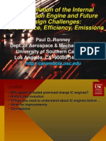 The Evolution of The Internal Combustion Engine and Future Design Challenges: Performance, Efficiency, Emissions