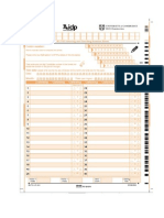 Ielts Answer Sheet