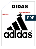 Modes of Advertising of ADIDAS