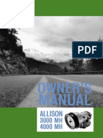 Allisson 4000MH Transmission Owners Manual