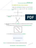 1 - Revisão - Posição Relativa de Duas Retas No Plano PDF