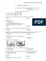 U SimulasiUN2008Biologi3SMP Set 1